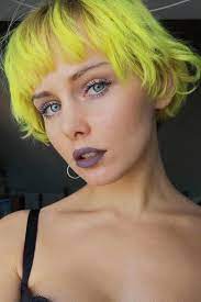 Neon Yellow Complete System Diy Neon Hair Color In 2021 Yellow Hair Blonde Hair With Highlights Neon Hair