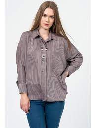 yarasa kol cizgili kahve gomlek moda in turkey gomlek moda giyim