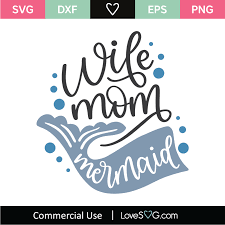 Free Free Mermaid Mom Svg Free SVG PNG EPS DXF File