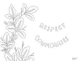 Quickly and easily find what the colors your favorite web page or any web page on the internet uses so you can incorporate them onto your page. Free Respect Boundaries Downloadable Coloring Page Haley Brown