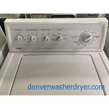 Check spelling or type a new query. Heavy Duty Kenmore 90 Series Washer 3 2 Cu Ft Capacity Agitator Extra Rinse Option Quality Refurbished 1 Year Warranty 4718 Denver Washer Dryer