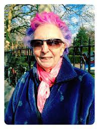Awesome Old Lady D Multi Colored Hair Hair Styles Hair Beauty