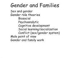 Ppt Gender And Families Powerpoint Presentation Free Download Id 4094190