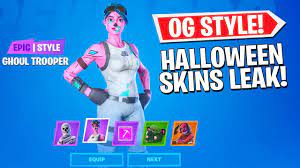 All game accounts purchased by verified members and above through playerauctions are guaranteed after sale support. Og Ghoul Trooper Ist Da Halloween Skins Leak Fortnite Kapitel 2 Youtube