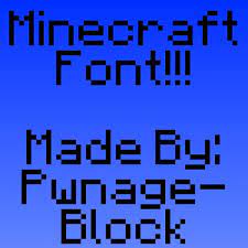 Your chromebook uses google docs for word processing. Minecraft Font 15 Free Otf Ttf Format Download Free Premium Templates