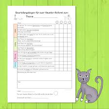 Главная > тесты > klasse 6. Beurteilungsbogen Haustier Referat Frau Locke