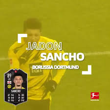 Borussia dortmund's jadon sancho put up three goals and two assists last month, and his play earned him the bundesliga player of the month award for february. Fifa 21 Jadon Sancho Potm Sbc Cheapest Solution Stats Rewards Ginx Esports Tv