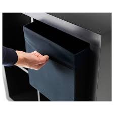 Comment faire une boîte de rangement, explications en 2 min chrono : Drona Rangement Tissu Noir 33x38x33 Cm Materiau Durable Ikea