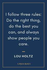 104 Best Lou Holtz Quotes On Life Coaching Teamwork