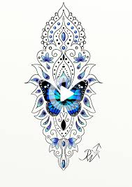 In this tattoo you can have a butterfly either flying away or it's flying into the mandala. Butterfly Mandala Van Skulls And Roses Tattoo In 2021 Mandala Tattoos For Women Butterfly Mandala Tattoo Butterfly Mandala