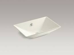 vessel above counter bathroom sink bis