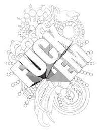 Chose the woman drawing you want to color ! Adult Coloring Books Swear