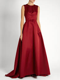 Albina Gown Max Mara Elegante Matchesfashion Com Uk Red Evening Dress Ball Gowns Red Evening Gowns