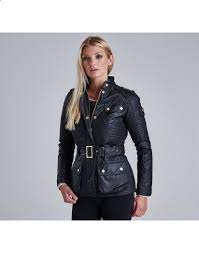 Barbour International Womens Vanier Wax Jacket Black Lwx0530bk91 Barbour Wax Jacket Barbour Jacket Jackets