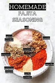How To Make Fajita Seasoning The Toasted Pine Nut Recipe Fajita Seasoning Recipe Fajita Seasoning Homemade Fajita Seasoning