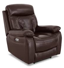 With so many types of leather recliners available, which is best for you? Hayes Genuine Leather Power Recliner Brown The Brick