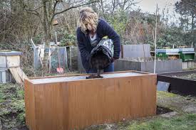 Hochbeet Aus Metall Kaufen Hochbeet Hochbeet Aus Metall Holz Im Garten