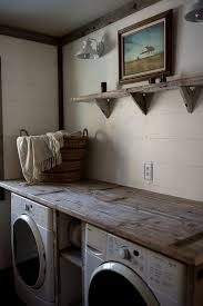 The laundry room is an area of the house where clothes are being washed and dried but this does not mean that you have to keep it drab or uninteresting. Follow The Yellow Brick Home Rustic Farmhouse Laundry Room Ideas Follow The Yellow Brick Home