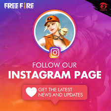 Garena Free Fire If You Are More Of An Instagram Person Then Follow Us There We Ve Just Opened Up An Account Happy Dance ê‰ºá´—ê‰ºà¹' Follow Our Page To Receive Updates And