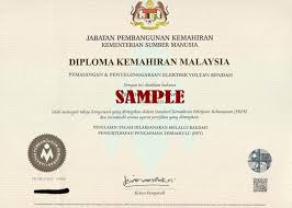 Be reviewed by an external verifier (ev). Sample Certificate For Diploma Kemahiran Kolej Teknologi Maju Facebook