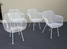 4 White Metal Basket Dining Chairs Mid Century Modern Design Ebay Mid Century Dining Chairs High Back Dining Chairs Mid Century Modern Chair