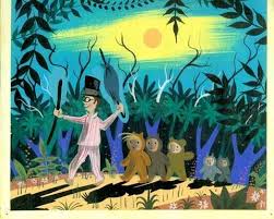 Mary Blair Concept Art For Walt Disney S Peter Pan 1953 Art Disney Art Conceptuel Disney Peter Pan Art