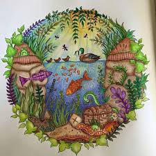 Fish Enchanted Forest Enchanted Forest Coloring Enchanted Forest Coloring Book Johanna Basford Coloring