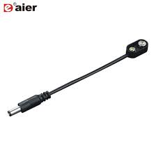 5 pcs 9v battery connector pp3 clip tinned wire leads 150 mm hard wearing vinyl. 9v Battery Connector With 100mm Wire And 2 1mm Dc Plug China 9v Battery Connector 9 Volt Battery Connector Made In China Com