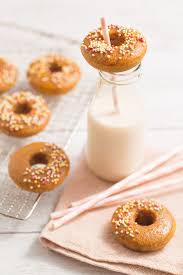 The combination of the chocolate, coconut, and oats is wonderful. Vegan Gluten Free Baked Donuts Beauty Food Blog