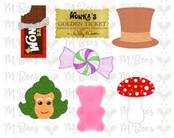 Wonka Cookie Cutter Etsy