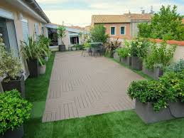 Amenager Une Terrasse Avant Apres D Une Terrasse A Montpellier Amenagement Terrasse Amenagement Jardin Terrasse