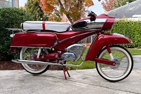 Image result for Red 1961 Motorcycle