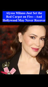Red Carpet Allyssa Milano