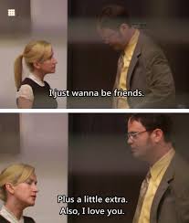 Dwight Angela Dwight And Angela Romantic Moments In This Moment