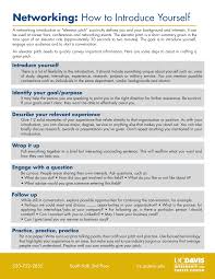 It needs to be concise, consistent and clear. Https Icc Ucdavis Edu Sites G Files Dgvnsk2236 Files Find Resources Networking Networking Pitch Handout Pdf