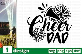 Download Cheer Dad Graphic By Svgocean Creative Fabrica PSD Mockup Templates