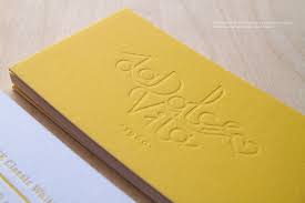 Be inspired by this fantastic collection of letterpress business card designs, and create your own! Creative Letterpress Business Card Ladolcevita
