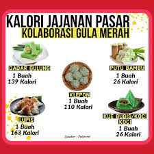 Bu durumda yiyeceklerin kalorisini bilmek gerekir. Ranisya Beauty Kalori Jajanan Pasar Yang Mengandungi Facebook