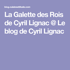 La Galette Des Rois De Cyril Lignac Le Blog De Cyril Lignac Galette Des Rois Cyril Lignac Galette Des Rois Galette