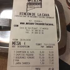 photo0 jpg picture of meson rincon de la cava madrid