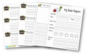 Free Book Report For Kids