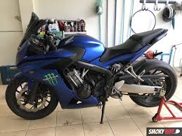 มอเตอร ไซค honda cbr 650f smokybike มอเตอร ไซค ส