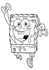 Discover free coloring pages for kids to print & color. Spongebob Exercise With Dumbbells Coloring Pages Kids Play Color
