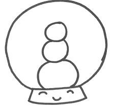How To Draw A Cute Snow Globe Tinkerlab I want to share with you some ideas : how to draw a cute snow globe tinkerlab