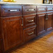 leo saddle cherry mahogany kitchen