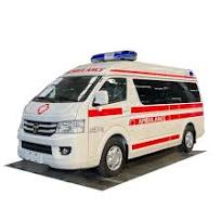 [Hot Item] Mobil Ambulans Transfer Medis Otomatis Gasoline untuk  Transportasi Pasien Perawatan Intensif Harga Tekanan Negatif Foton
