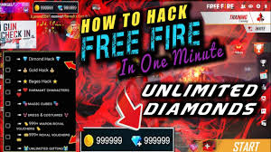 This is one of the best free fire diamond generators on the internet. How To Hack Free Fire In 1 Minute Diamond Hack Free Fire How To Hack Free Fire Unlimited Diamond Youtube