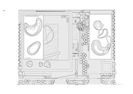 Blue Print Floor Plan Section Plane Trough Wall House Live With Nature Modern Mansion In Singapore Embedded Modern Villa Design Villa Design Modern Mansion