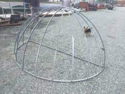 This Is The Skeletal Structure To Copy For Diy Dome Awnings Make From Flexible Pvc Canopy Frame Awning Canopy Entry Doors