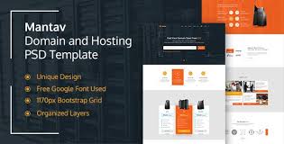 Mantav Hosting And Domain Psd Template Domain Hosting Psd Templates Html5 Templates